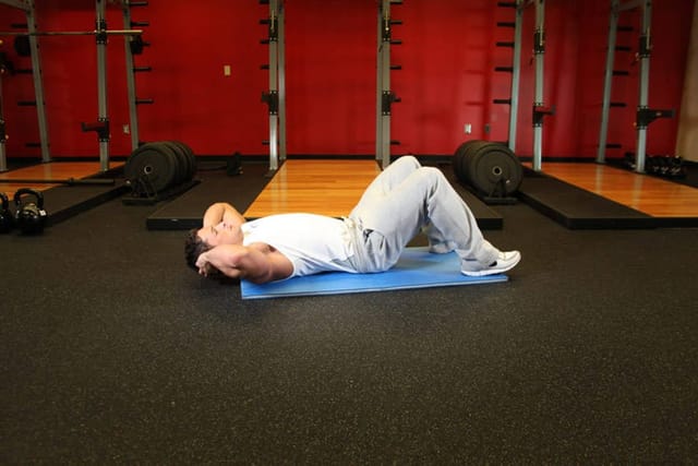 Crunch, start position