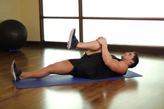 One Knee to Chest, finish position