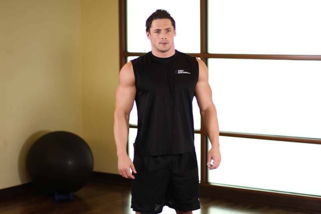 Overhead Reach, start position
