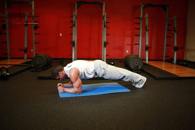 Plank Pike, start position