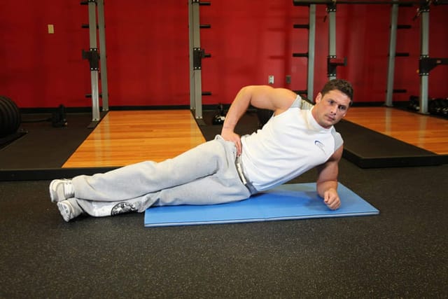 Side Plank, start position