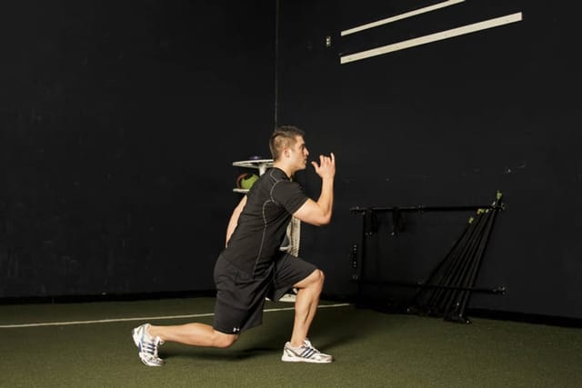 Split Jump, start position